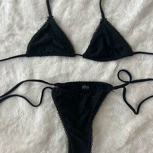 Haute Swimwear black bikini